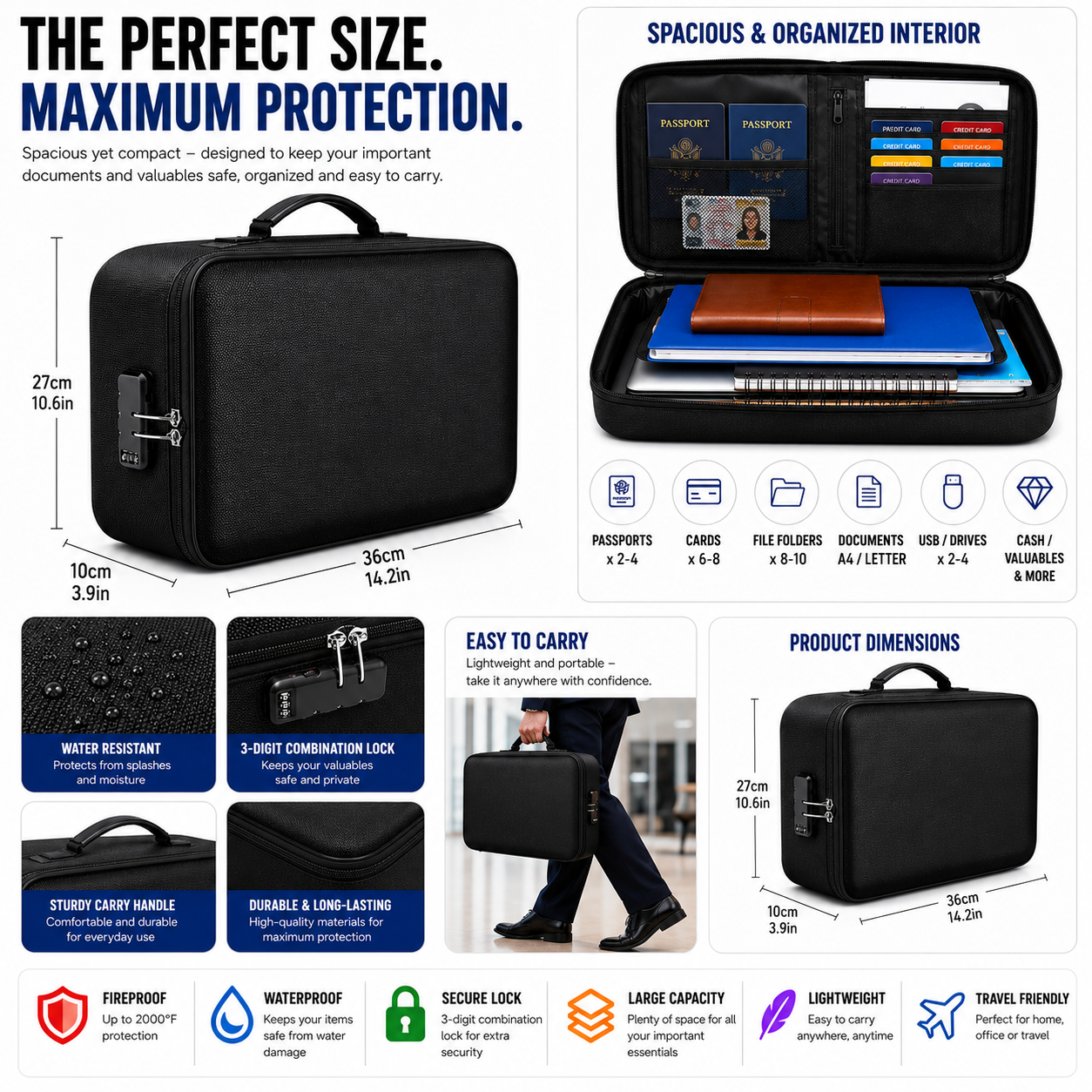 FireProof Document Organizer