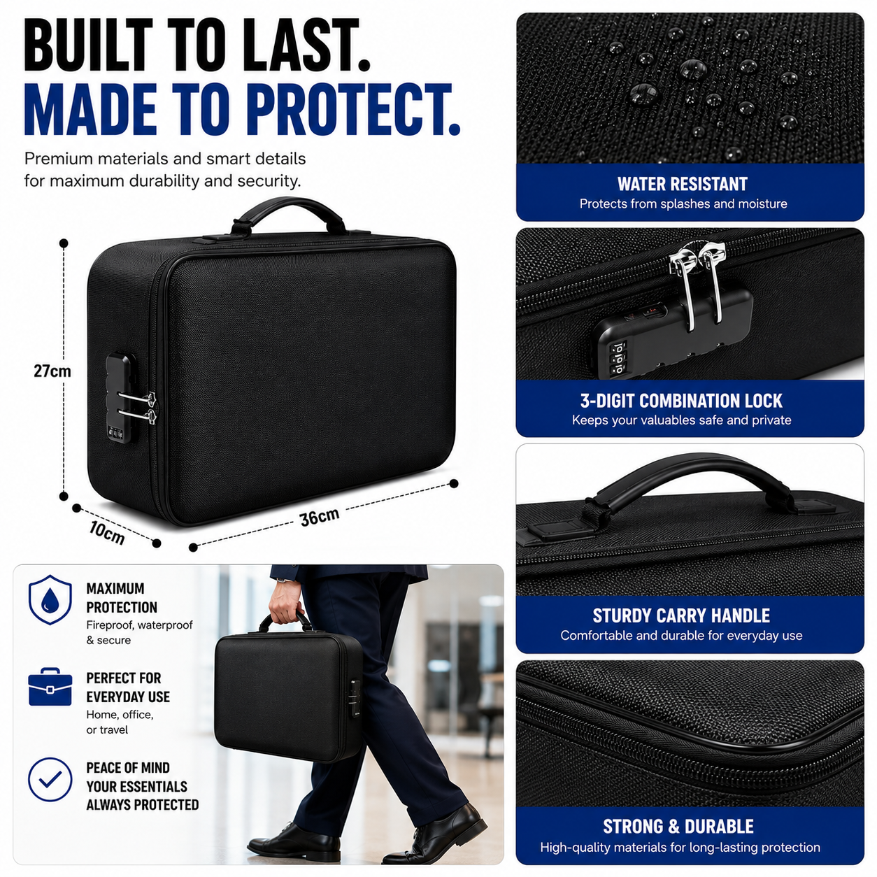 FireProof Document Organizer